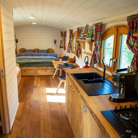 Villa La Tiny House de la Bergerie à Lierneux Extérieur photo