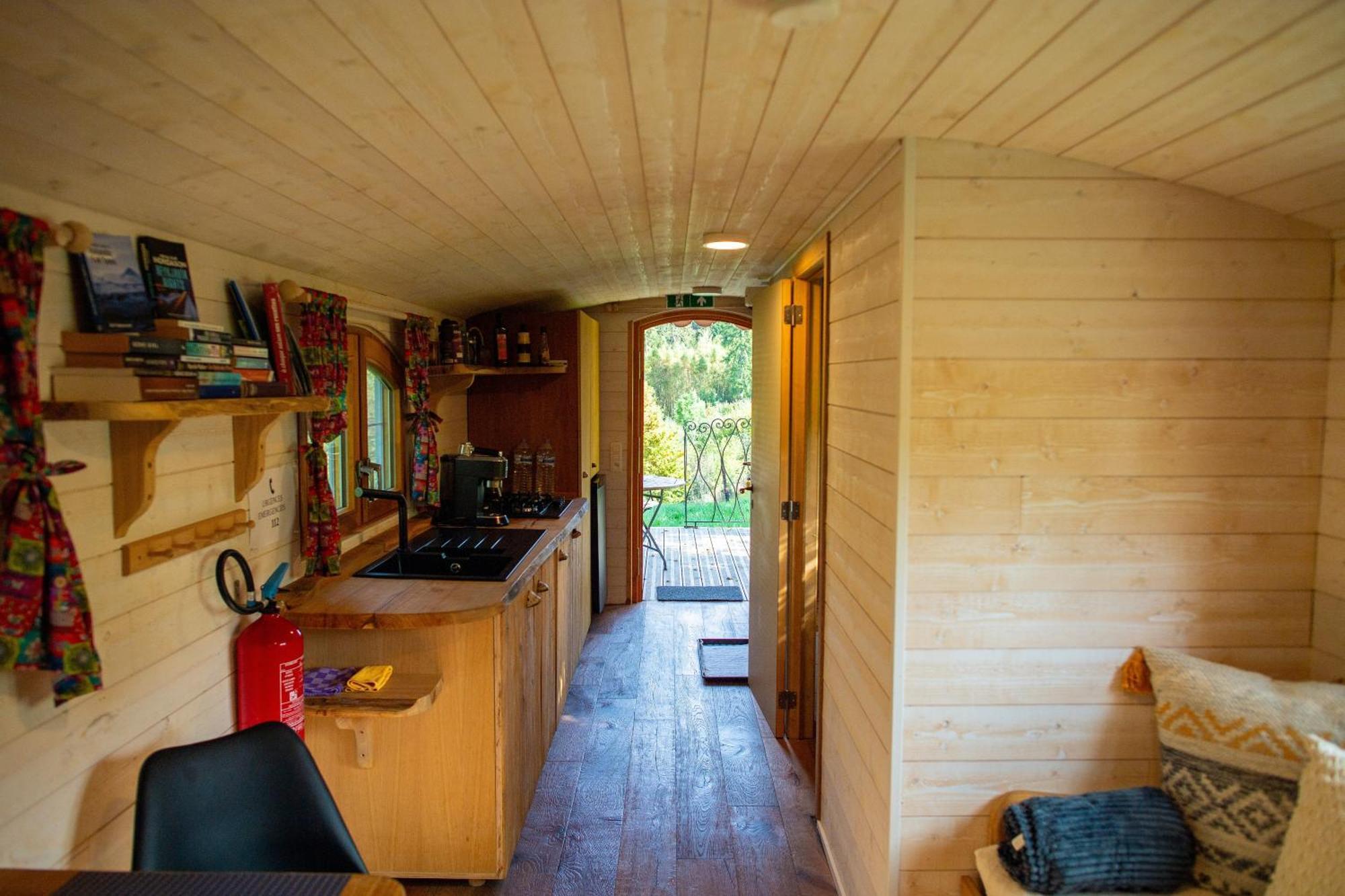 Villa La Tiny House de la Bergerie à Lierneux Extérieur photo