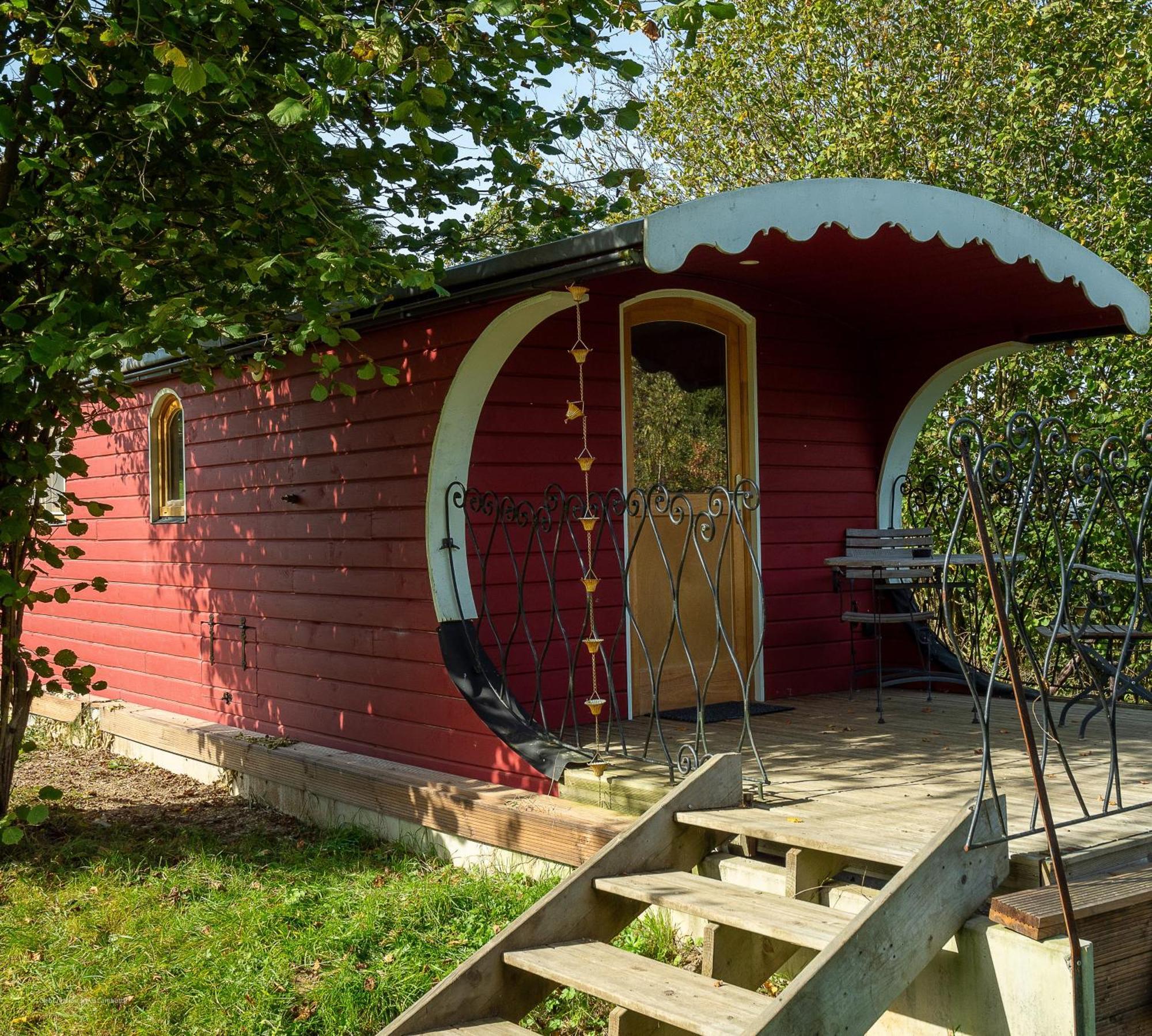 Villa La Tiny House de la Bergerie à Lierneux Extérieur photo