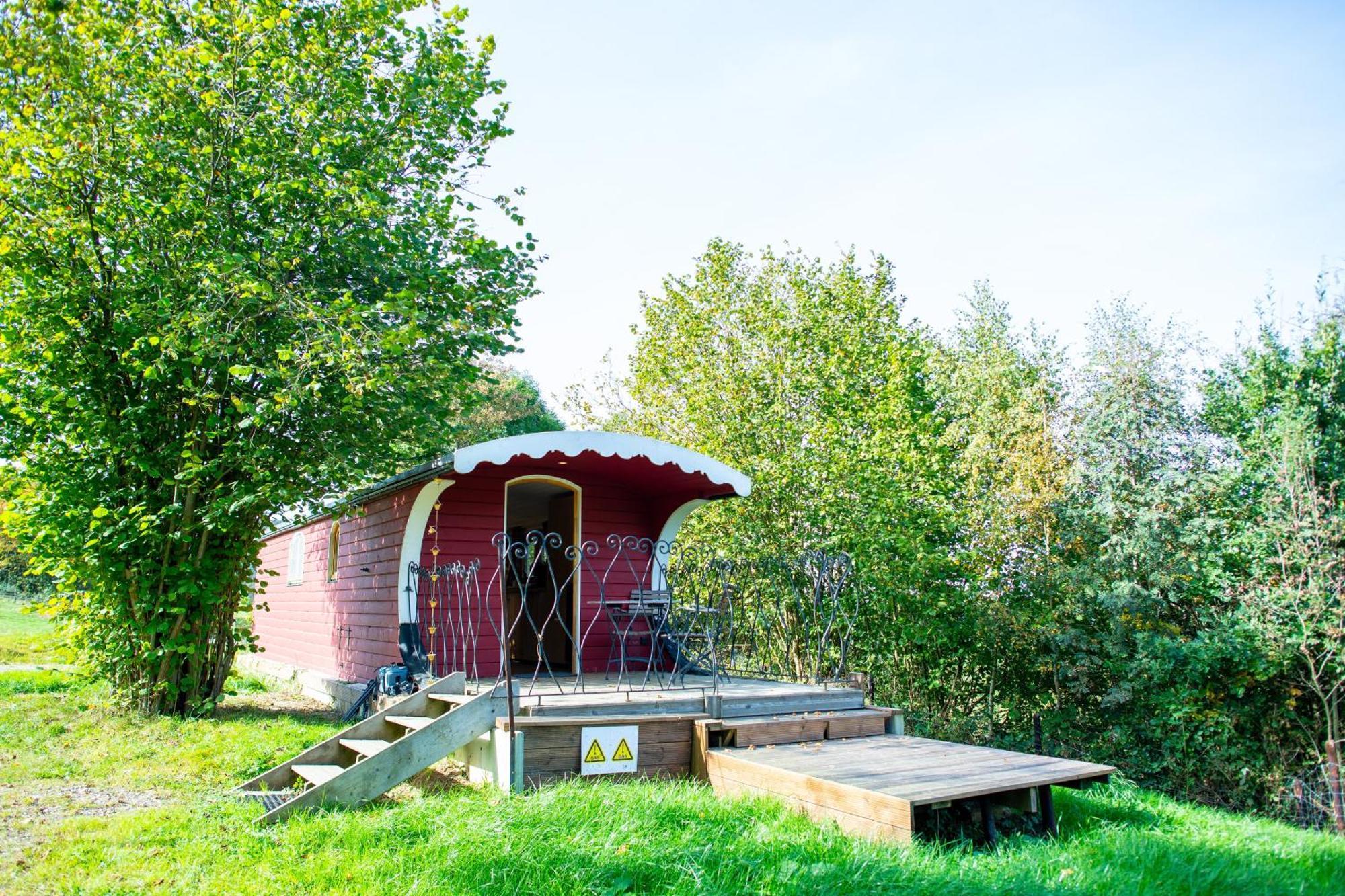 Villa La Tiny House de la Bergerie à Lierneux Extérieur photo