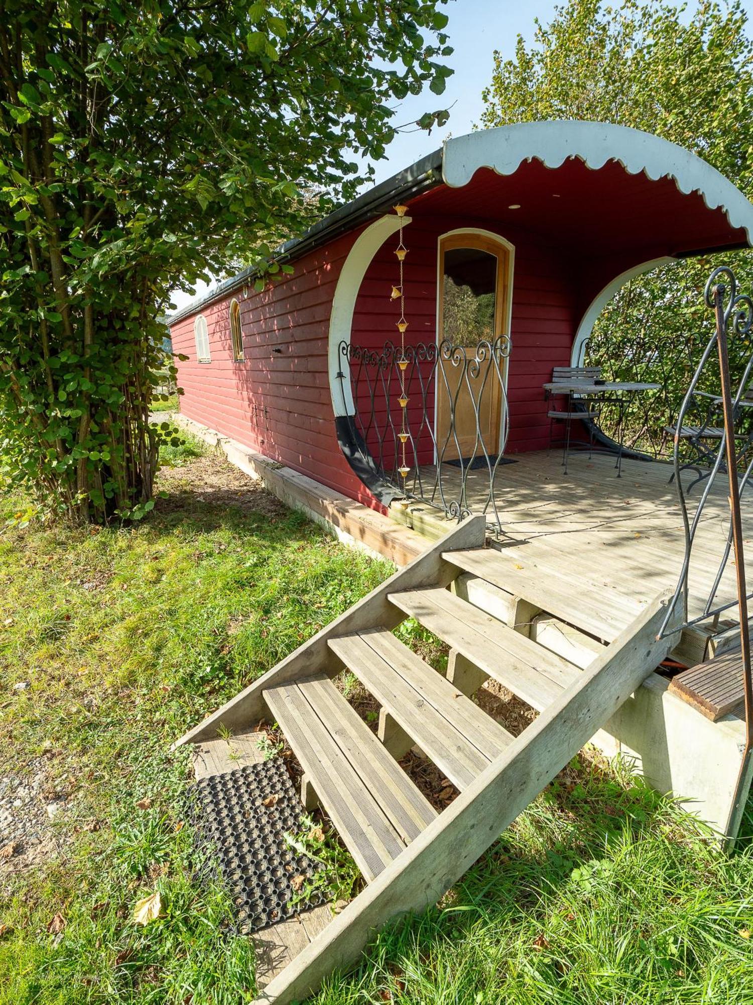 Villa La Tiny House de la Bergerie à Lierneux Extérieur photo