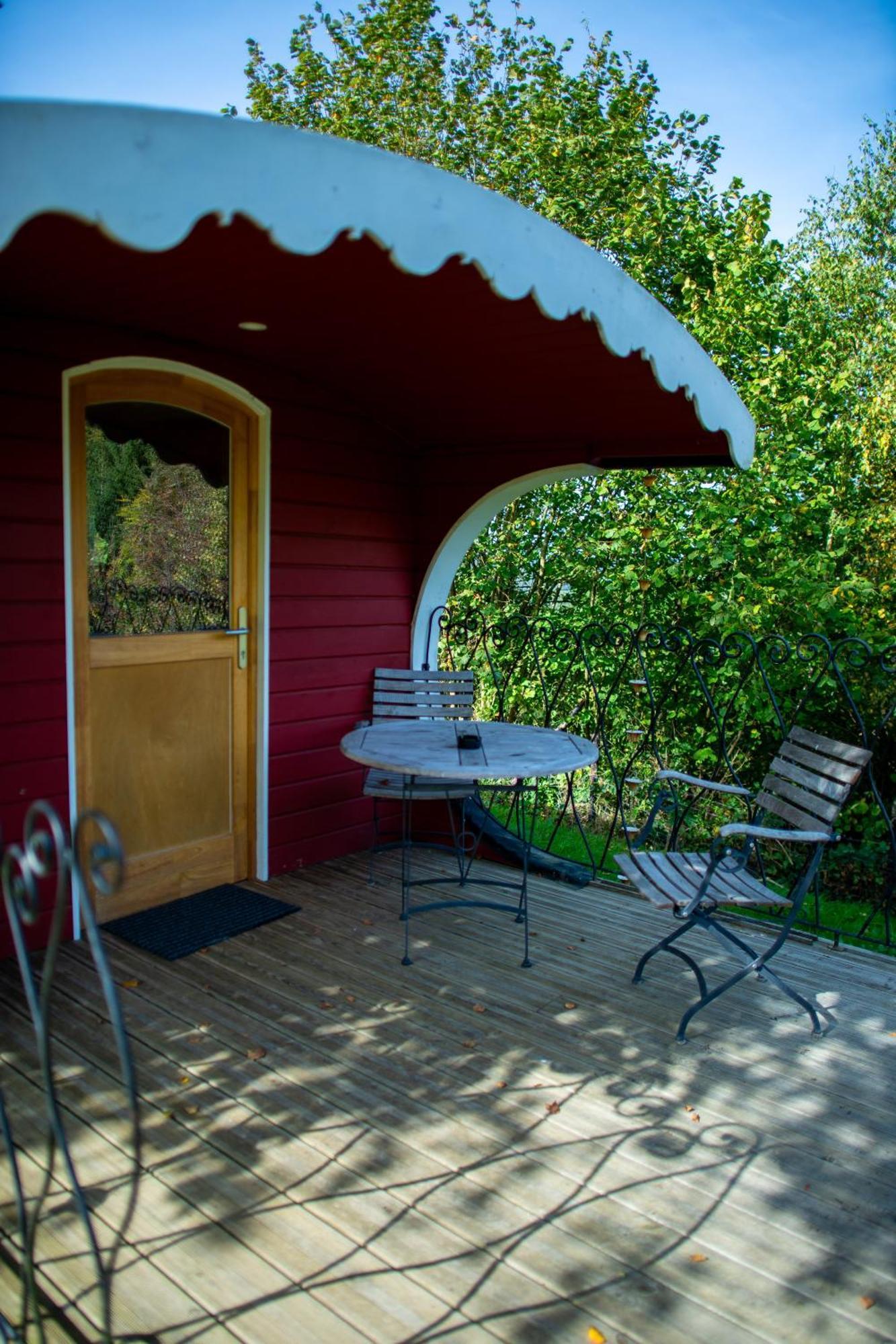 Villa La Tiny House de la Bergerie à Lierneux Extérieur photo