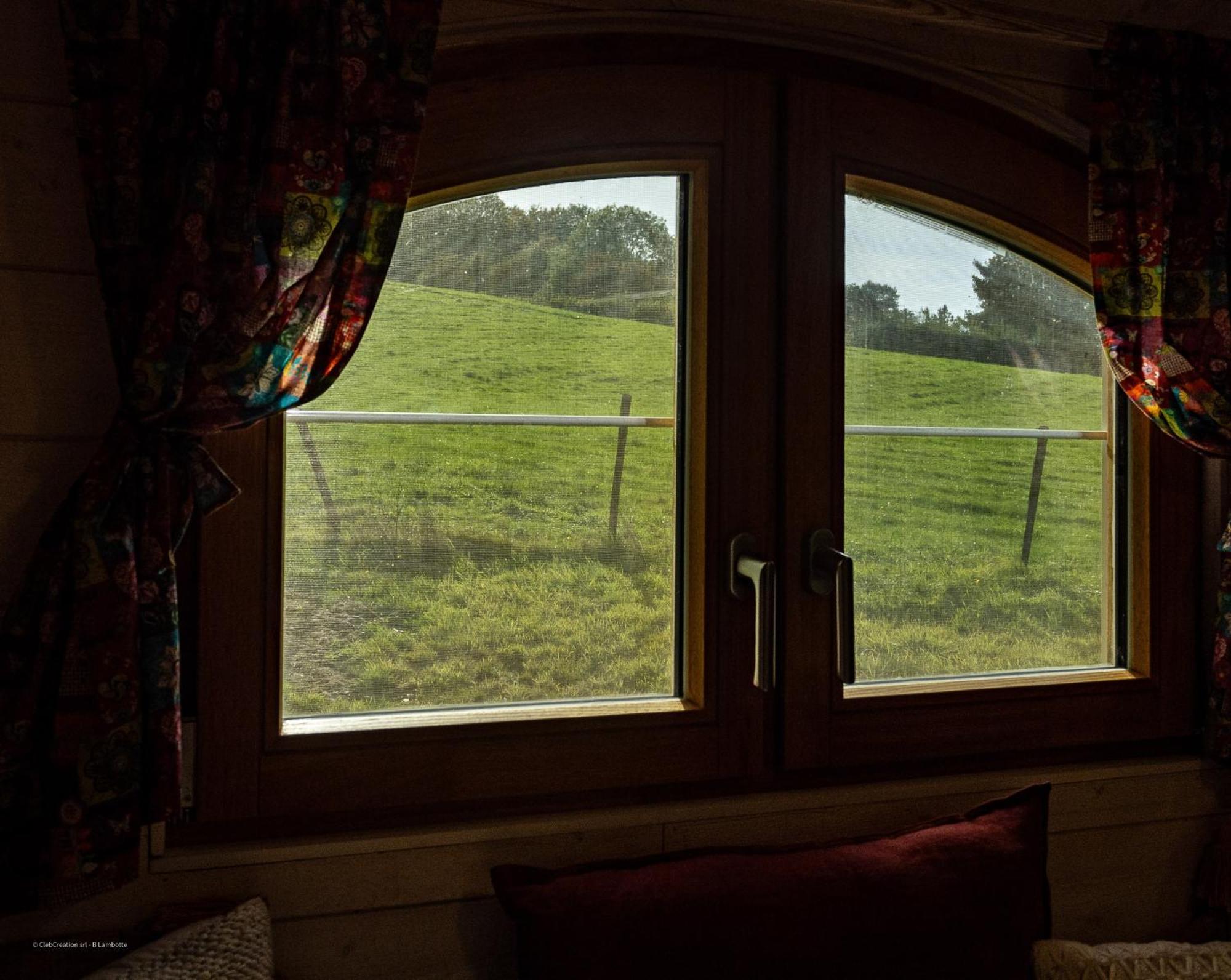 Villa La Tiny House de la Bergerie à Lierneux Extérieur photo